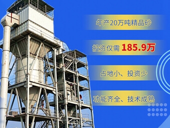 一套制砂塔樓需要投資多少錢？